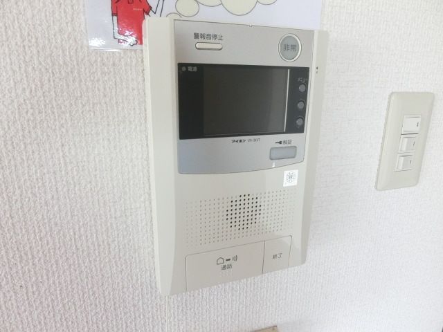 セキュリティ　オートロック対応のインターホンです。