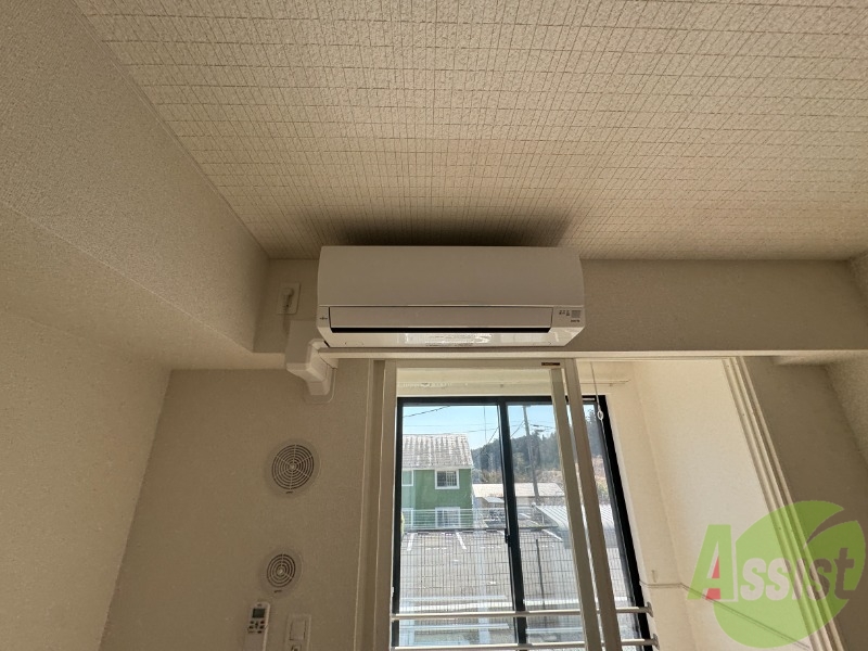 その他設備　エアコンが設置済みです。入居後すぐに使用できます。