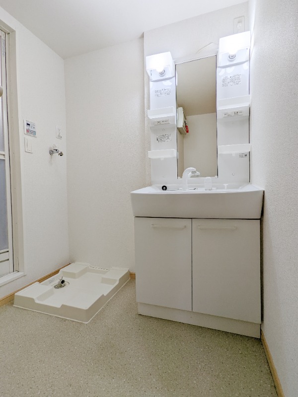 洗面設備　図面と現状に相違がある場合には現状を優先