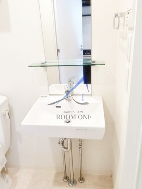 洗面設備　洗面台です。