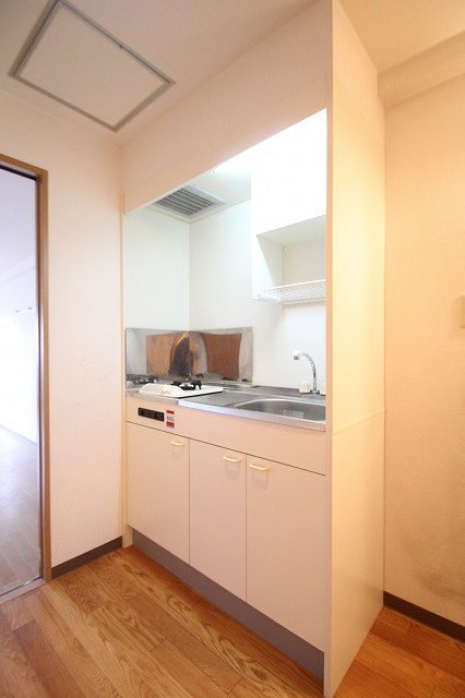 キッチン　同物件別号室の写真