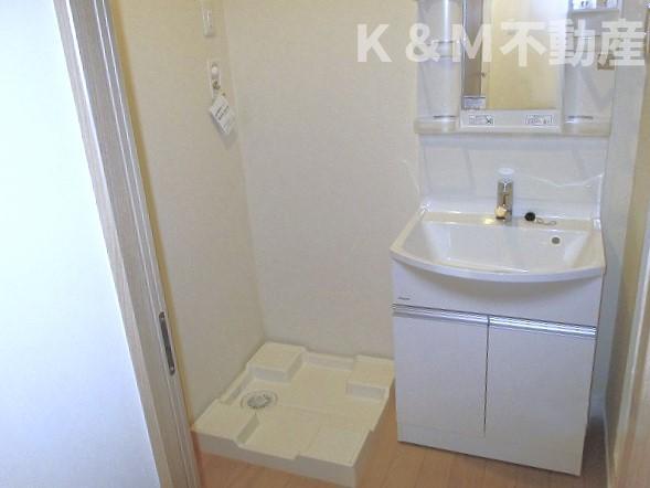 洗面設備　洗面所です