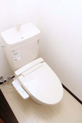 トイレ　ウォシュレット付きのトイレ♪