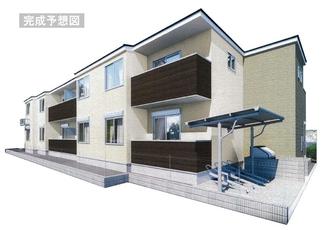 建物外観　完成予想図です