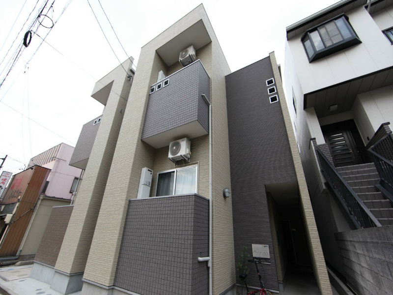 建物外観　外観　デザイナーズ　光インターネット無料