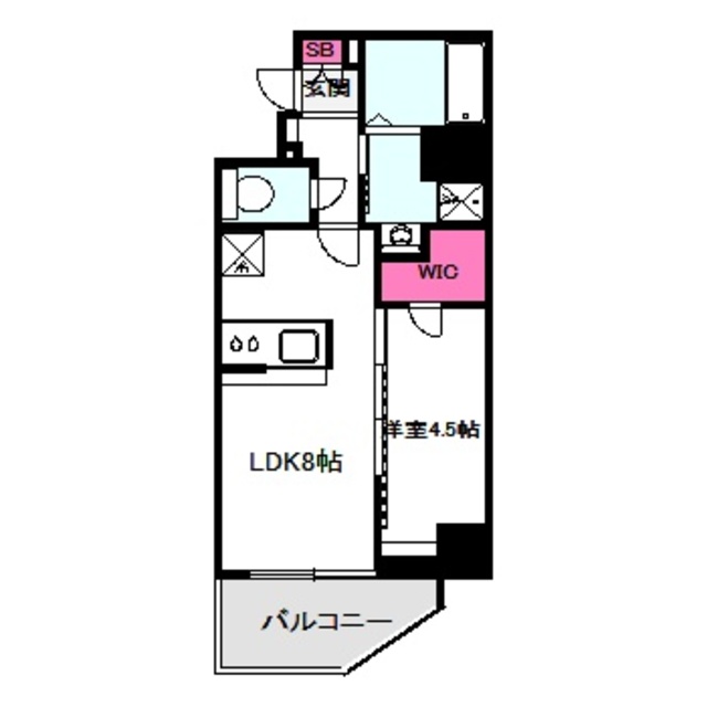 THE HUB MIYAKOJIMAの間取り写真