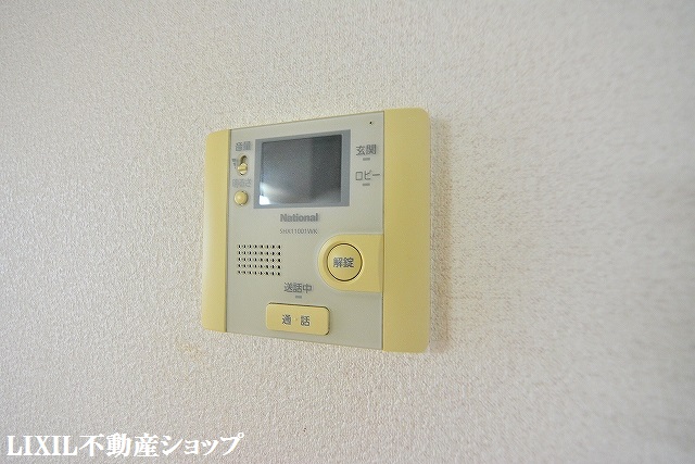 セキュリティ　モニター付インターホンです。