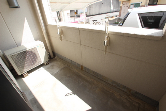 バルコニー　※別部屋の写真です