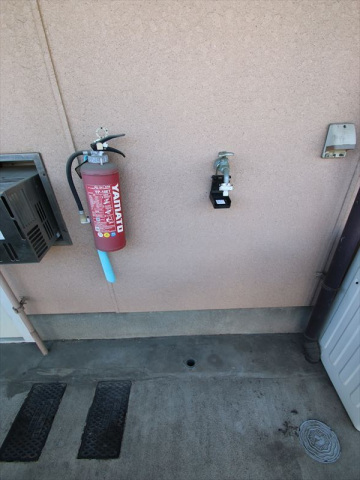 洗面設備　洗濯機置場