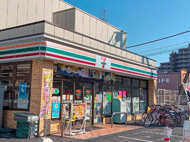 コンビニ　セブン-イレブン（7-Eleven） 葛飾奥戸 2丁目店（コンビニ）まで250m