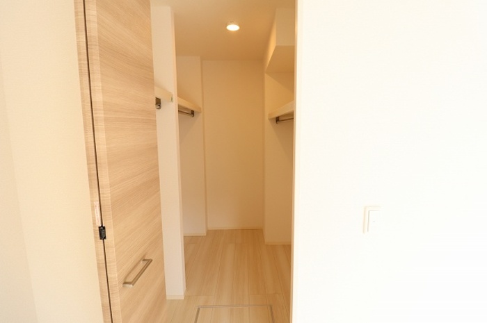 収納　大きなスペースがあり、収納には困りません