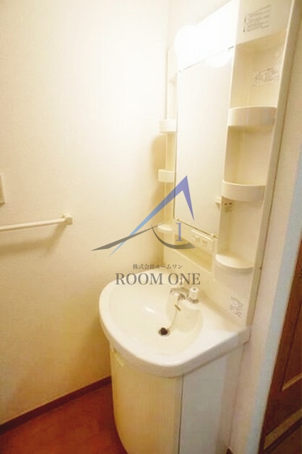 洗面設備　洗面台です。