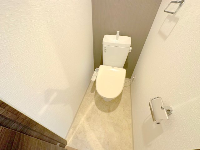 トイレ　清潔感のあるトイレは、誰もがリラックスできる空間です。