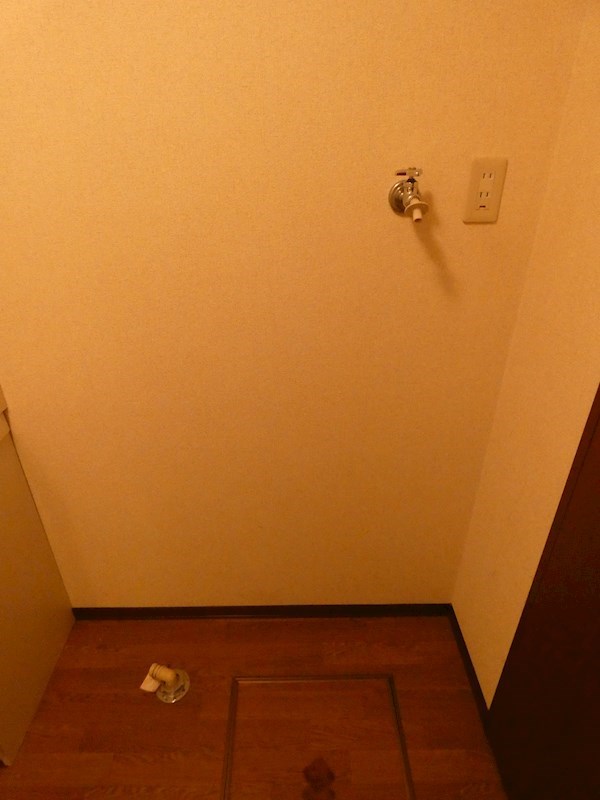 洗面設備　洗濯機置場