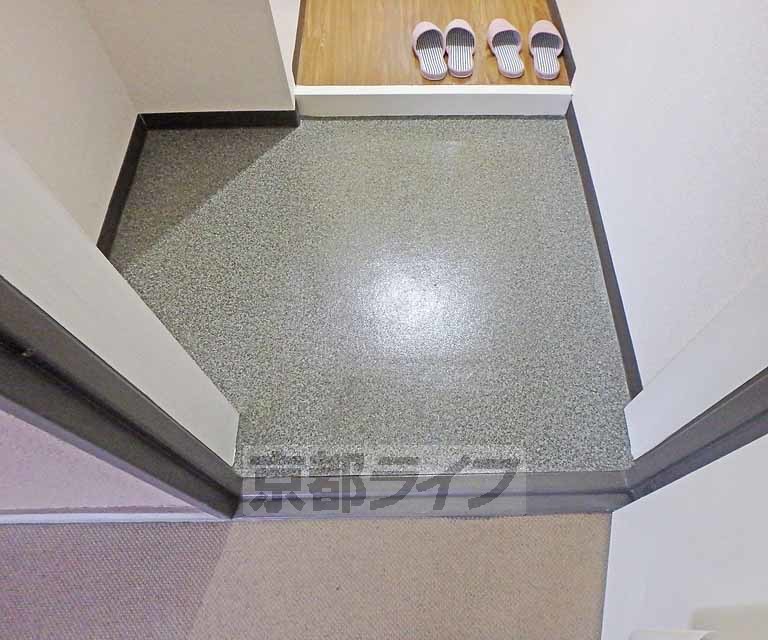 玄関　段差が低くて上がりやすい玄関です。