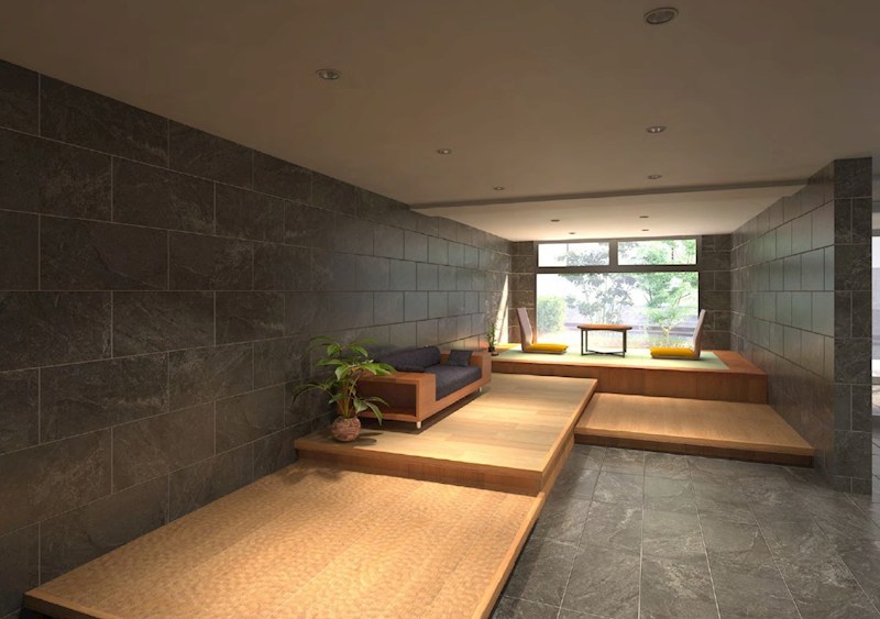 ロビー　※パース及び完成予想画像になります※