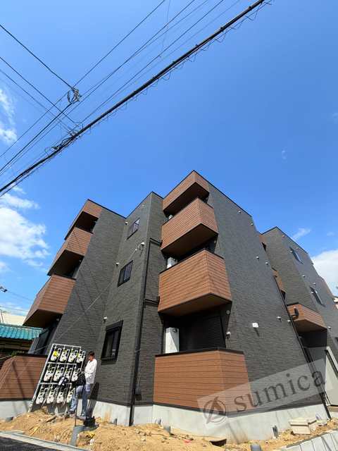 建物外観　ペットもＯＫ・設備充実の１ＬＤＫです♪
