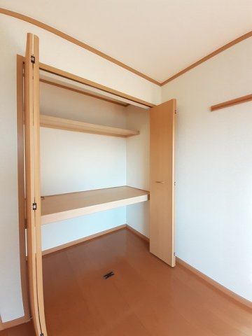 収納　十分な収納スペースがあります