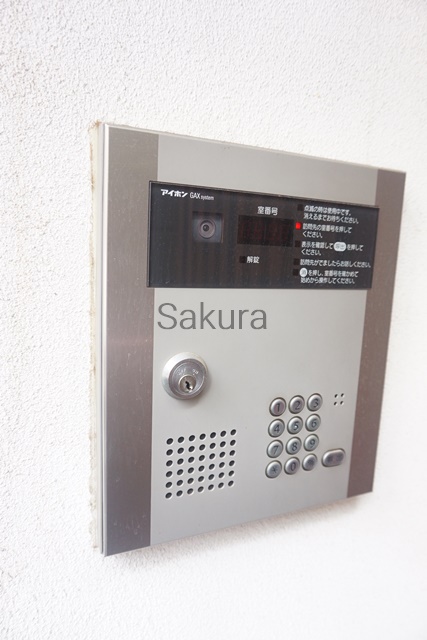 セキュリティ　女性の方でも安心のモニター付きオートロック♪