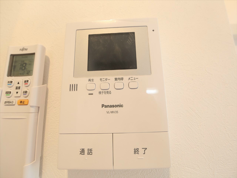 セキュリティ　ＴＶモニター付インターホン