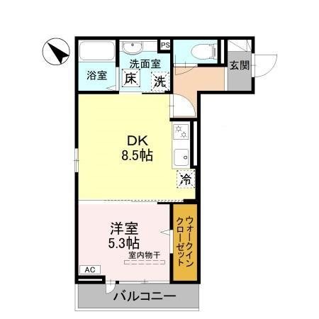 シャインソレイユの間取り写真