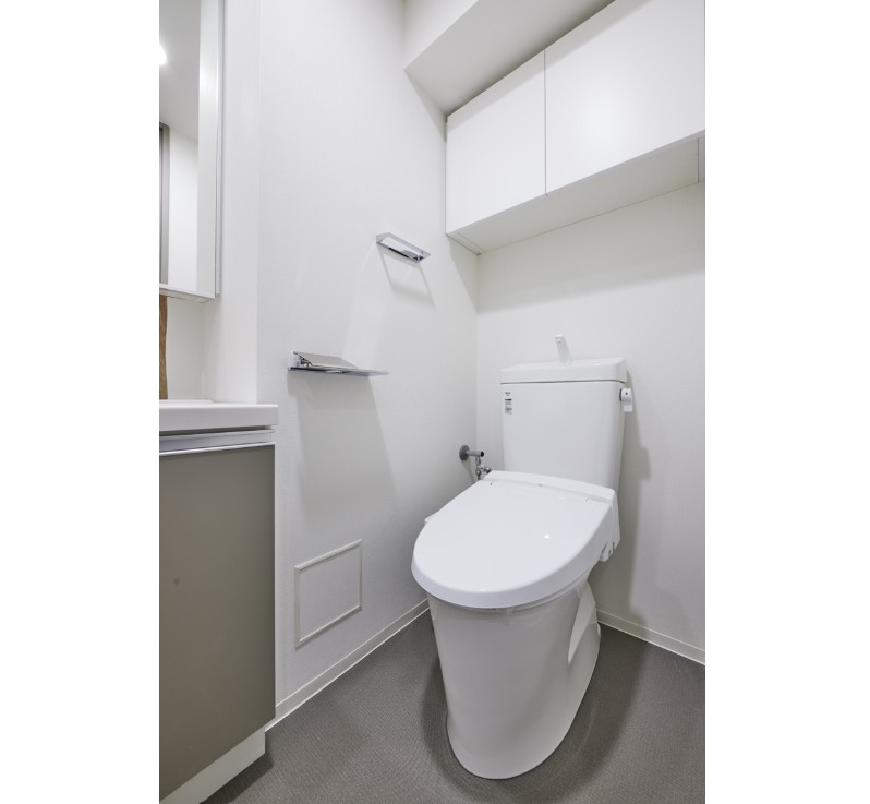 トイレ　同タイプの他部屋の写真です