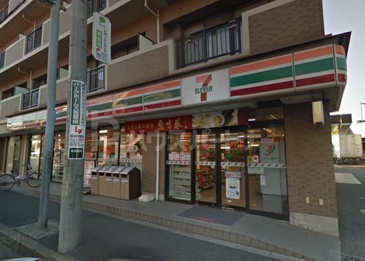 コンビニ　セブンイレブン 船橋塚田駅前店（コンビニ）まで538m