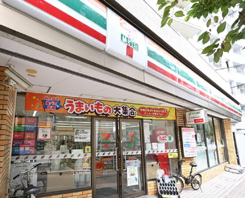 コンビニ　セブン-イレブン 浅草千束店（コンビニ）まで96m
