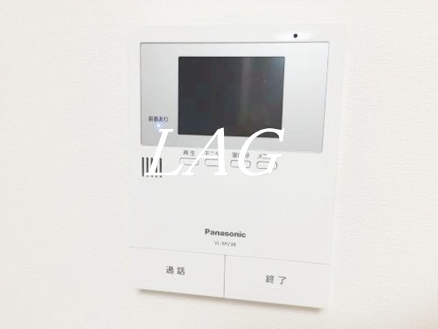 セキュリティ　モニター付インターホンです。