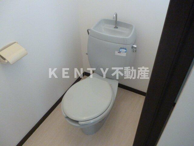 トイレ　ゆったりとした空間のトイレです