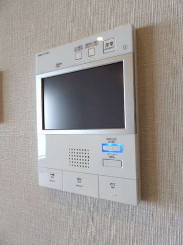 セキュリティ　ＴＶモニタ付インターホン　※前回募集時2019年04月の写真