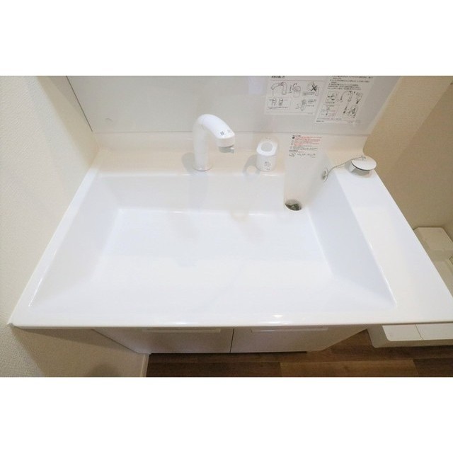 洗面設備　※建築中のためイメージ画像です。