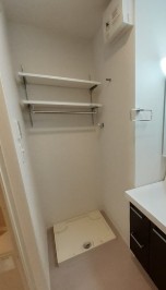 その他設備　洗濯機置場です！