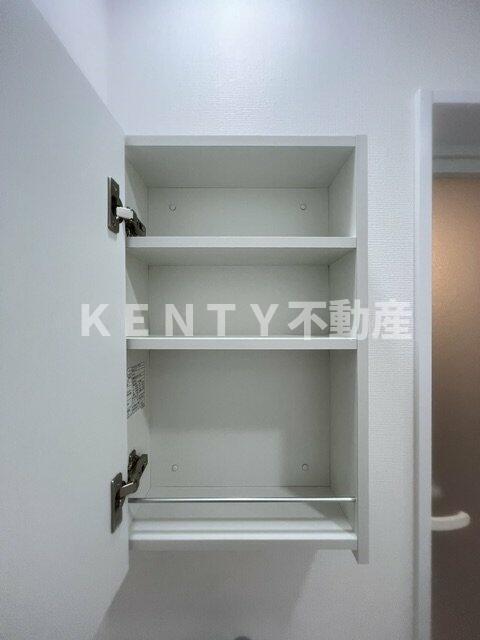 収納　ちょっとした収納スペースも充実しています