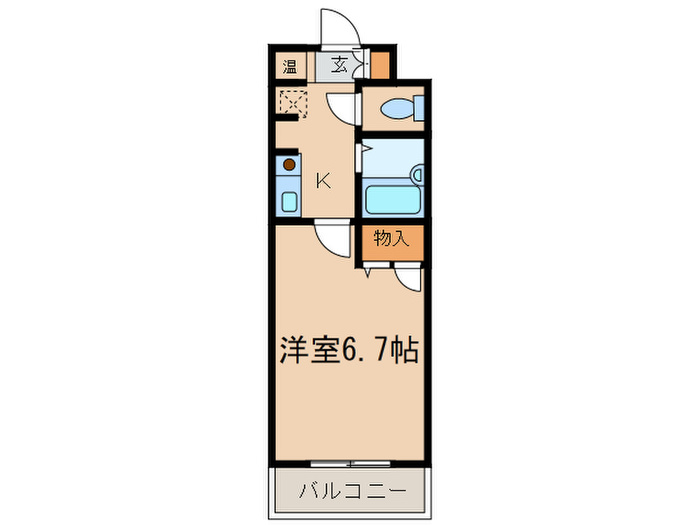 マンション望大明石町の間取り写真