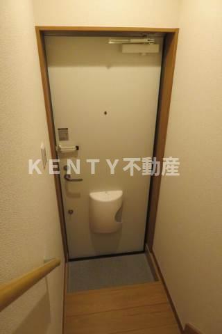 玄関　毎日通る玄関はこちらです