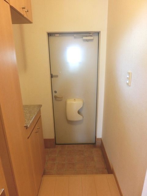 玄関　風通しの良い玄関です