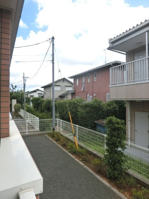 眺望　バルコニーからの眺望です
