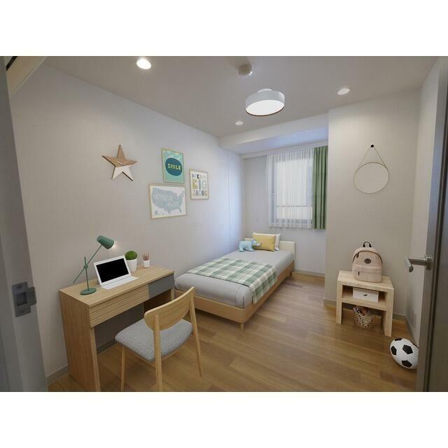 居室・リビング　家具・調度品等はCG加工です。実際の賃貸住居には含まれません