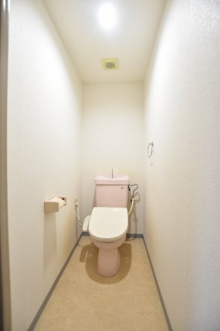 トイレ　同物件、別号室の写真です。
