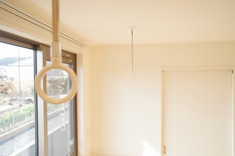 その他設備　室内物干し用フック・取り外し可能
