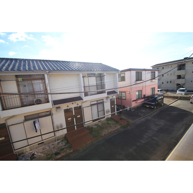 眺望　２０２号室バルコニーからの眺望