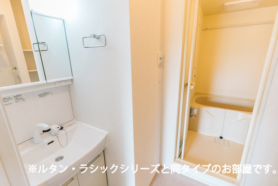 洗面設備　※新築の為、内装イメージです