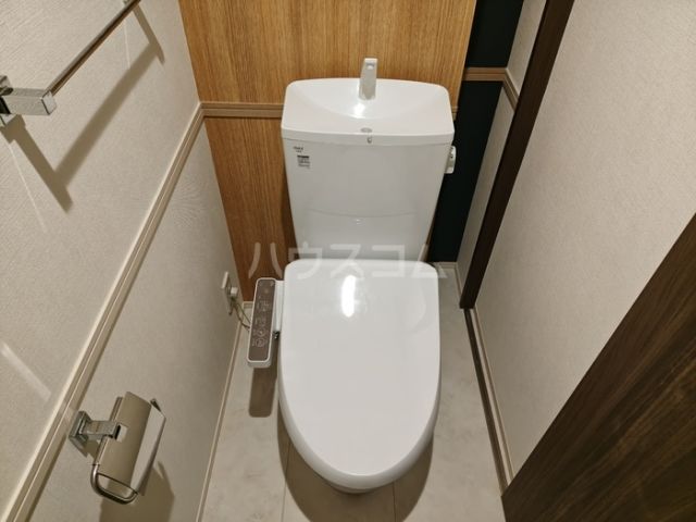 豊橋鉄道渥美線 小池駅 徒歩25分 3階建 築1年のトイレ写真