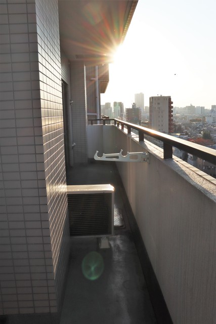 バルコニー　★天気の良い日はバルコニーで外干し★