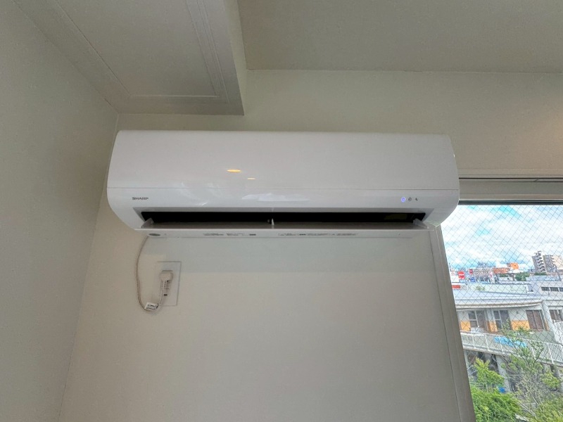 その他設備　エアコンがありますので夏でも快適に過ごせます！