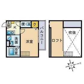 間取り図　エントランスです。