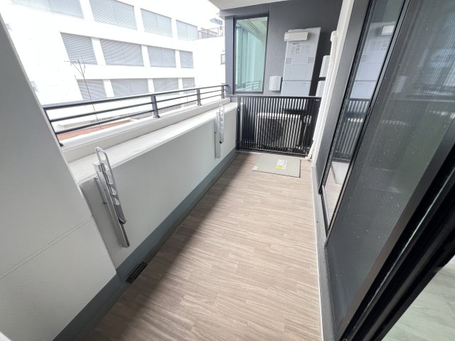 バルコニー　日当たりがいいバルコニーです