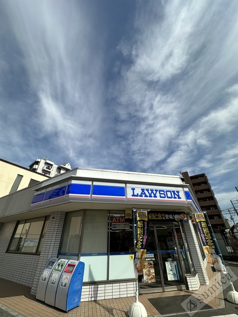 コンビニ　ローソン平野本町五丁目店（コンビニ）まで387m