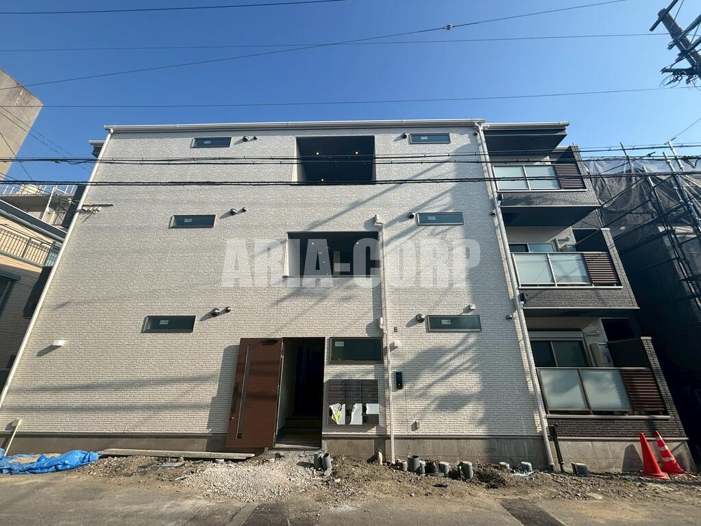 建物外観　2026年7月完成のデザイナーズアパート◎